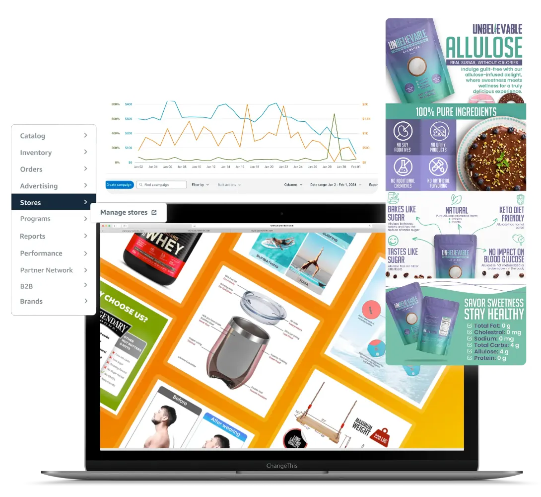 Amazon Creatives Service Graphic